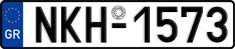 License plate of Greece, Cars