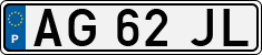 License plate of Portugal, Regular plates