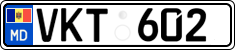 License plate of Moldova, Cars (2015)