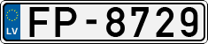 License plate of Latvia, Regular car plates