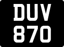 License plate of the United Kingdom, 1932 year system