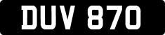 License plate of the United Kingdom, 1932 year system