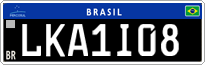 License plate of Brazil, Oldtimers (Mercosul)