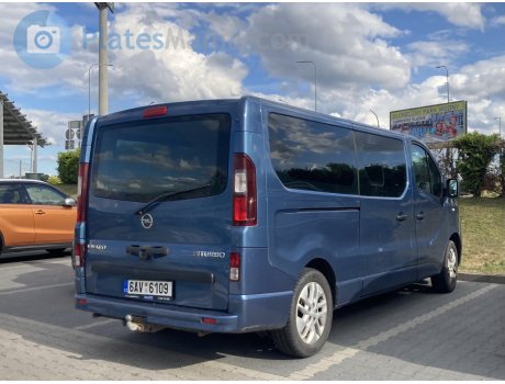 6AV 6109, Opel Vivaro