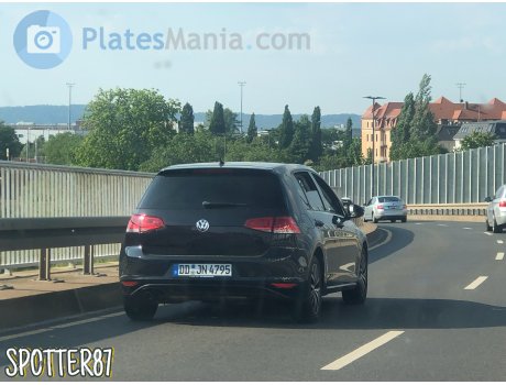 DD JN 4795, Volkswagen Golf