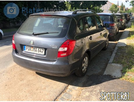 PIR MA 647, Skoda Fabia