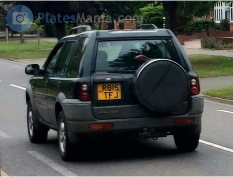 R815 TFJ, Land Rover Freelander