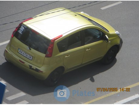 AA 6756 OK, Nissan Note