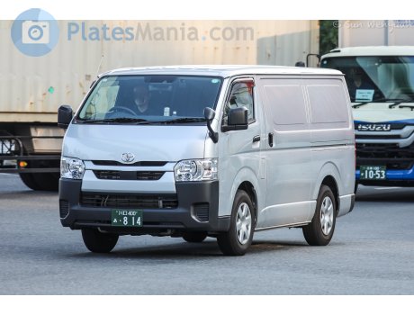 川口 400 あ 814, Toyota HiAce