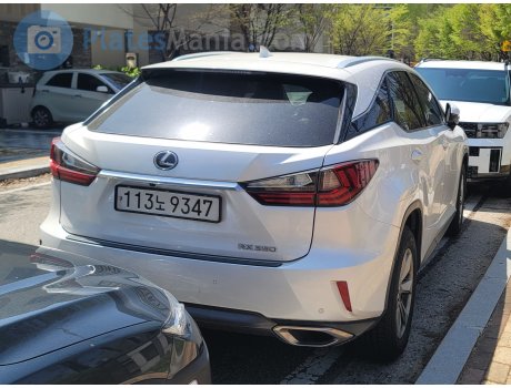 113노 9347, Lexus RX