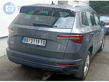 BG 3119-TG, Skoda Karoq