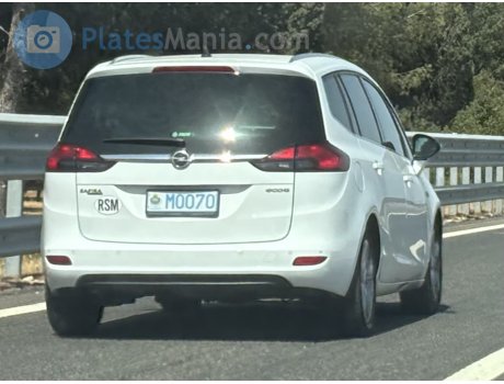 M0070, Opel Zafira