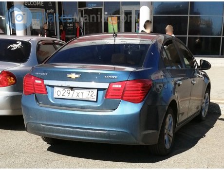 о297хт72, Chevrolet Cruze