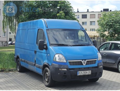 KA 2506 CE, Vauxhall Movano