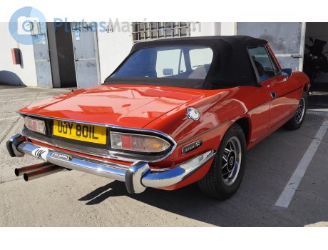 UUY 801L, Triumph Stag
