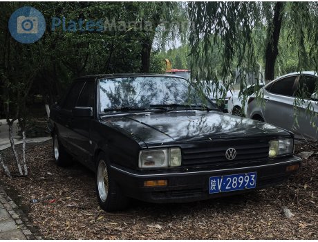 陕V·28993, Volkswagen Santana