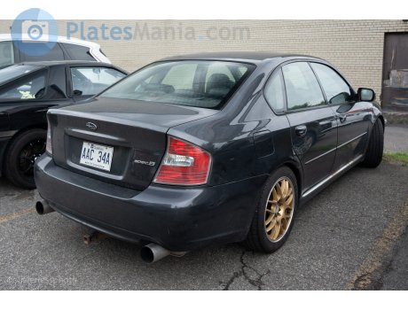 AAC 34A, Subaru Legacy