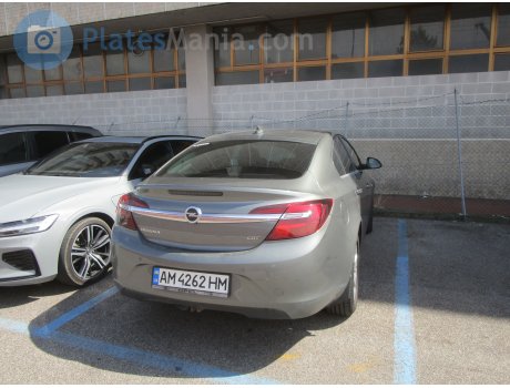 AM 4262 HM, Opel Insignia