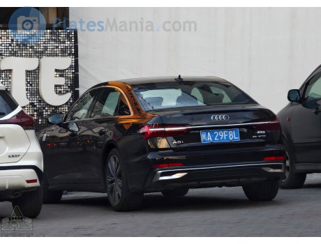 闽A·29F8L, Audi A6