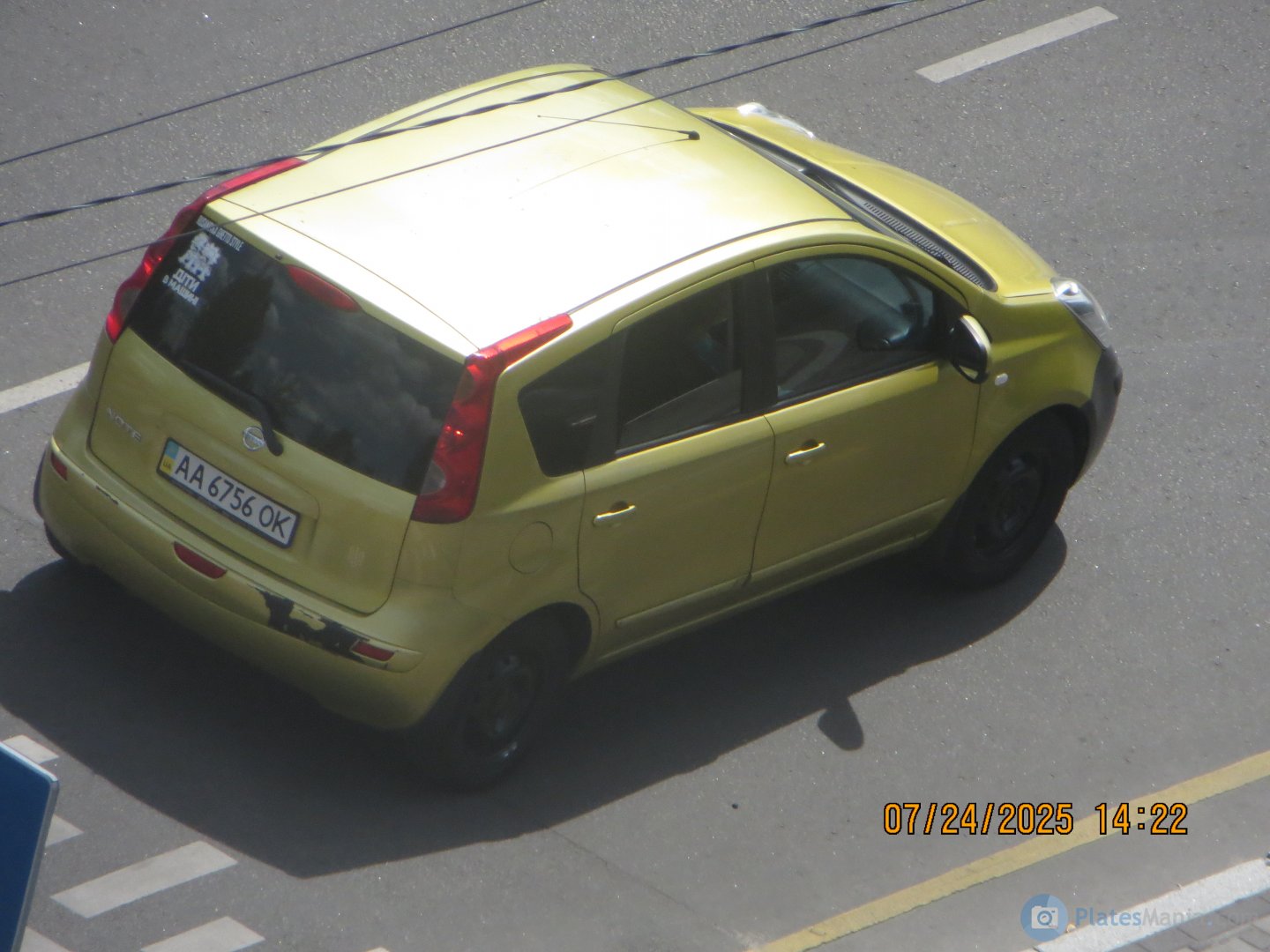 AA 6756 OK, Nissan Note 1st gen (E11), 2005–2013