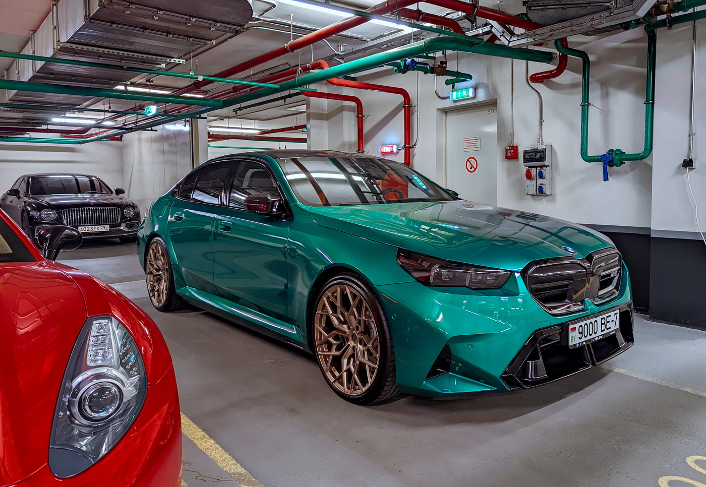 9000 BE-7, BMW M5 7th gen Sedan (G90), 2024–