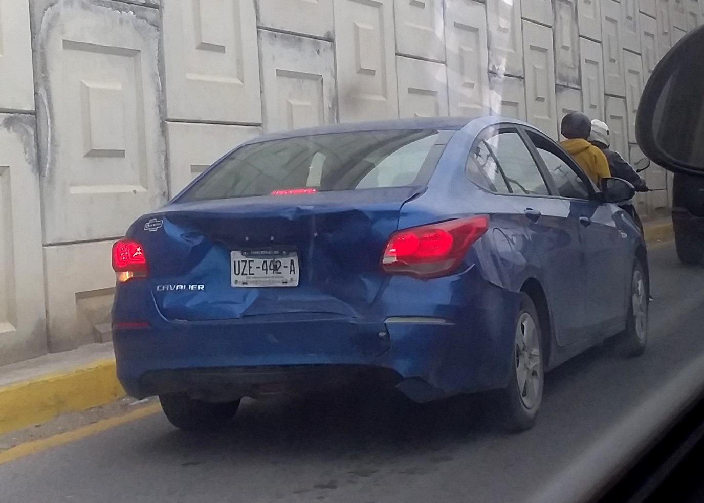 UZE-442-A, Chevrolet Cavalier 4th gen (Delta II; CN- and LATAM-market), 2016–2021
