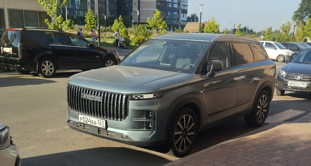 р 024 ва 323, Jaecoo J7 1st gen (T1X), 2023–