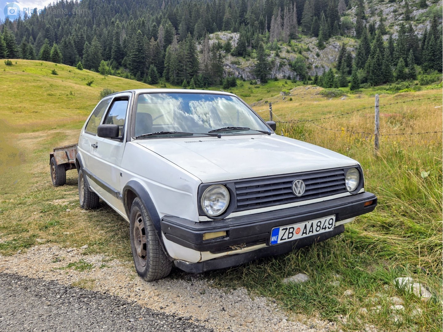 ŽB AA849, Volkswagen Golf 2nd gen 3-door Hatch (19/1G), 1983–1992