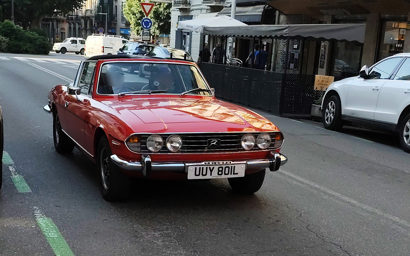 UUY801L, Triumph Stag 