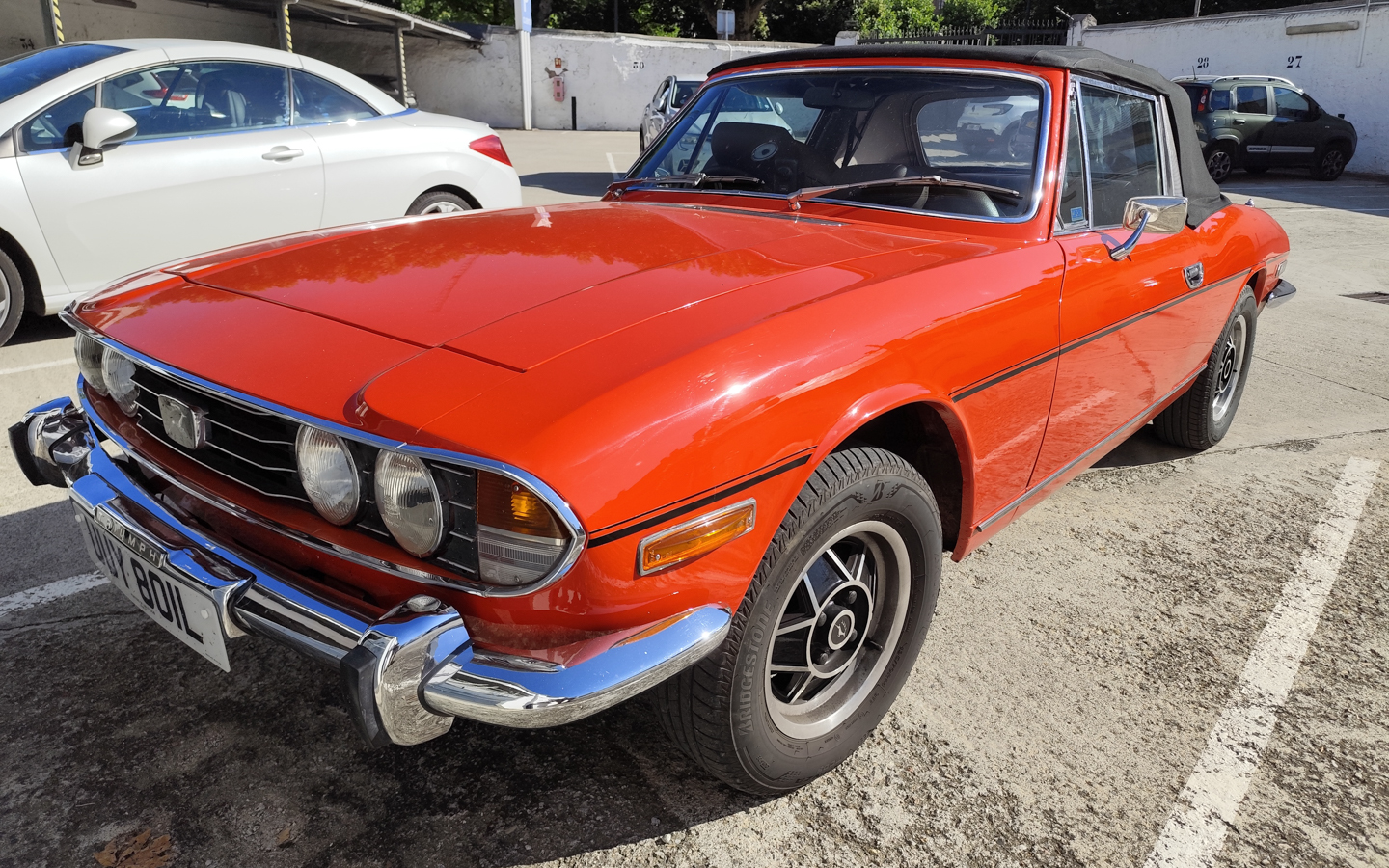 UUY801L, Triumph Stag 