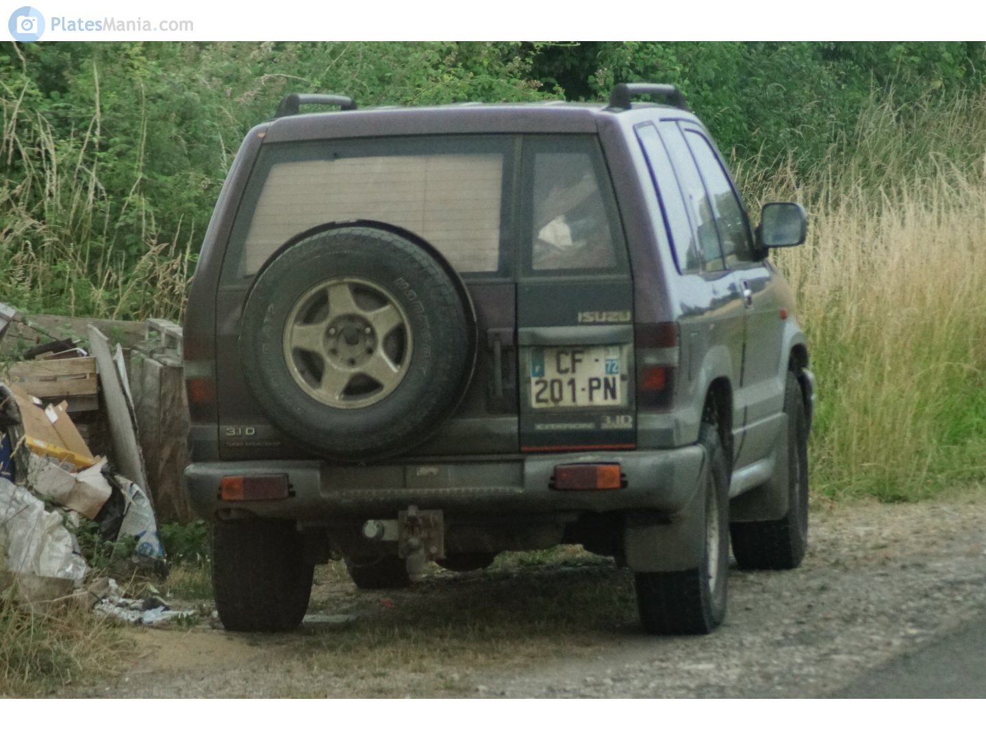 CF-201-PN, Isuzu Trooper 2nd gen, 3-door, 1991-2002