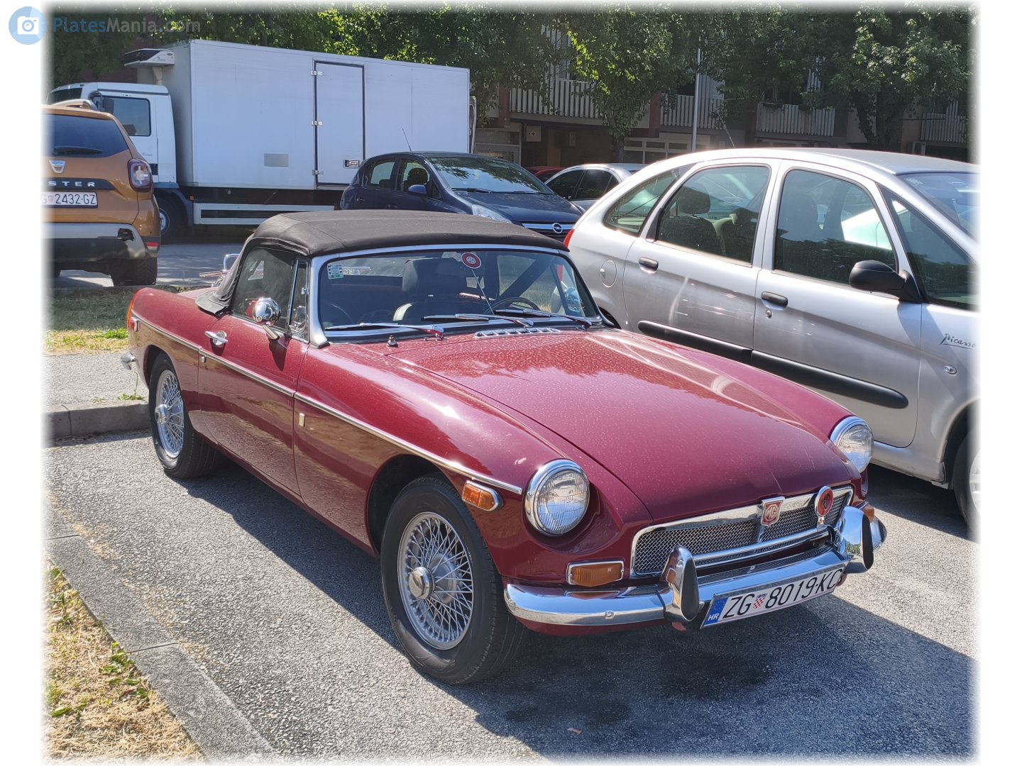 ZG 8019-KC, MG B 1st gen Roadster, 1962–1980