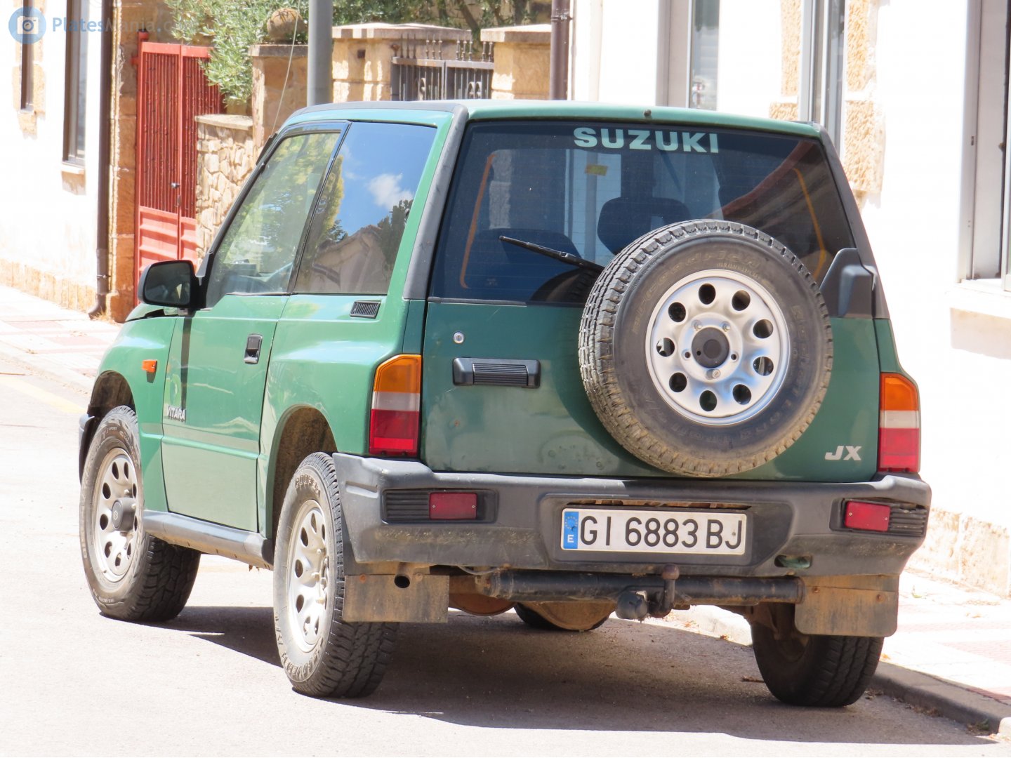 GI 6883 BJ, Suzuki Vitara 1st gen 3-door SUV (ET/TA), 1988–1998