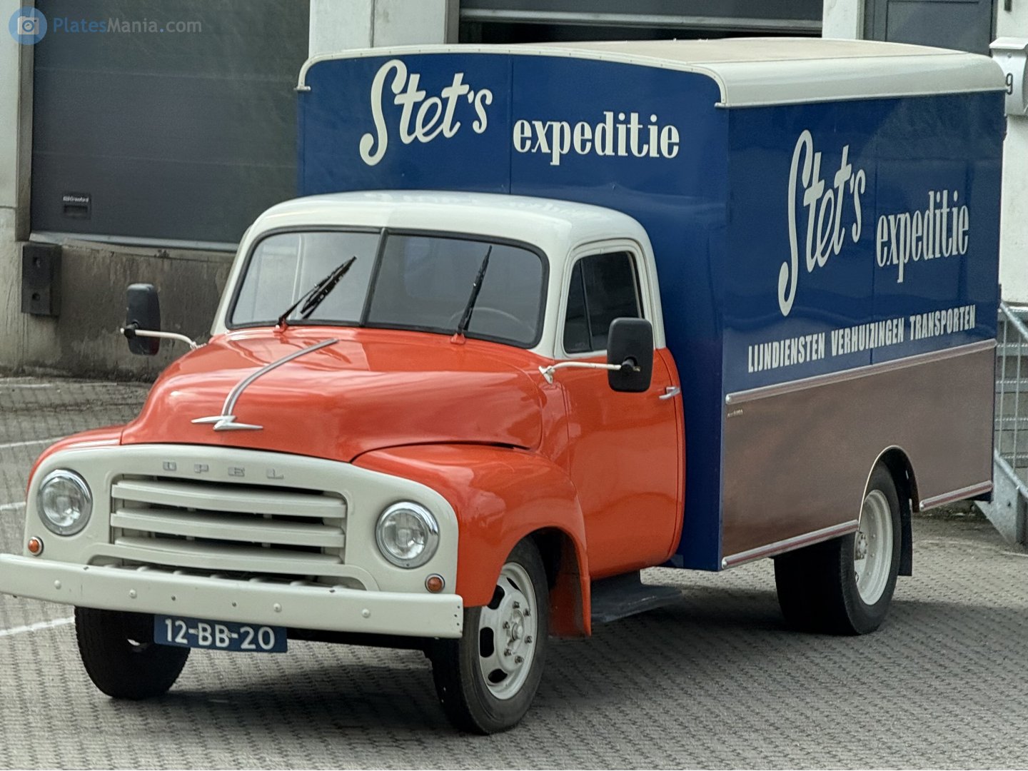 12-BB-20, Opel Blitz 1,75 t Truck, 1950–1962