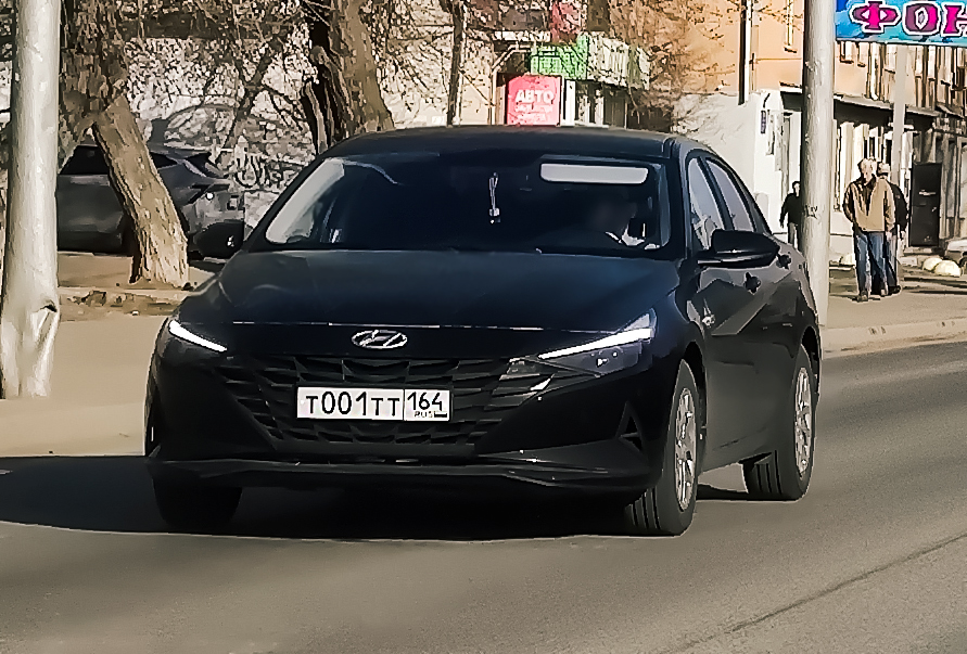 т 001 тт 164, Hyundai Elantra 7th gen (CN7), 2020–2023