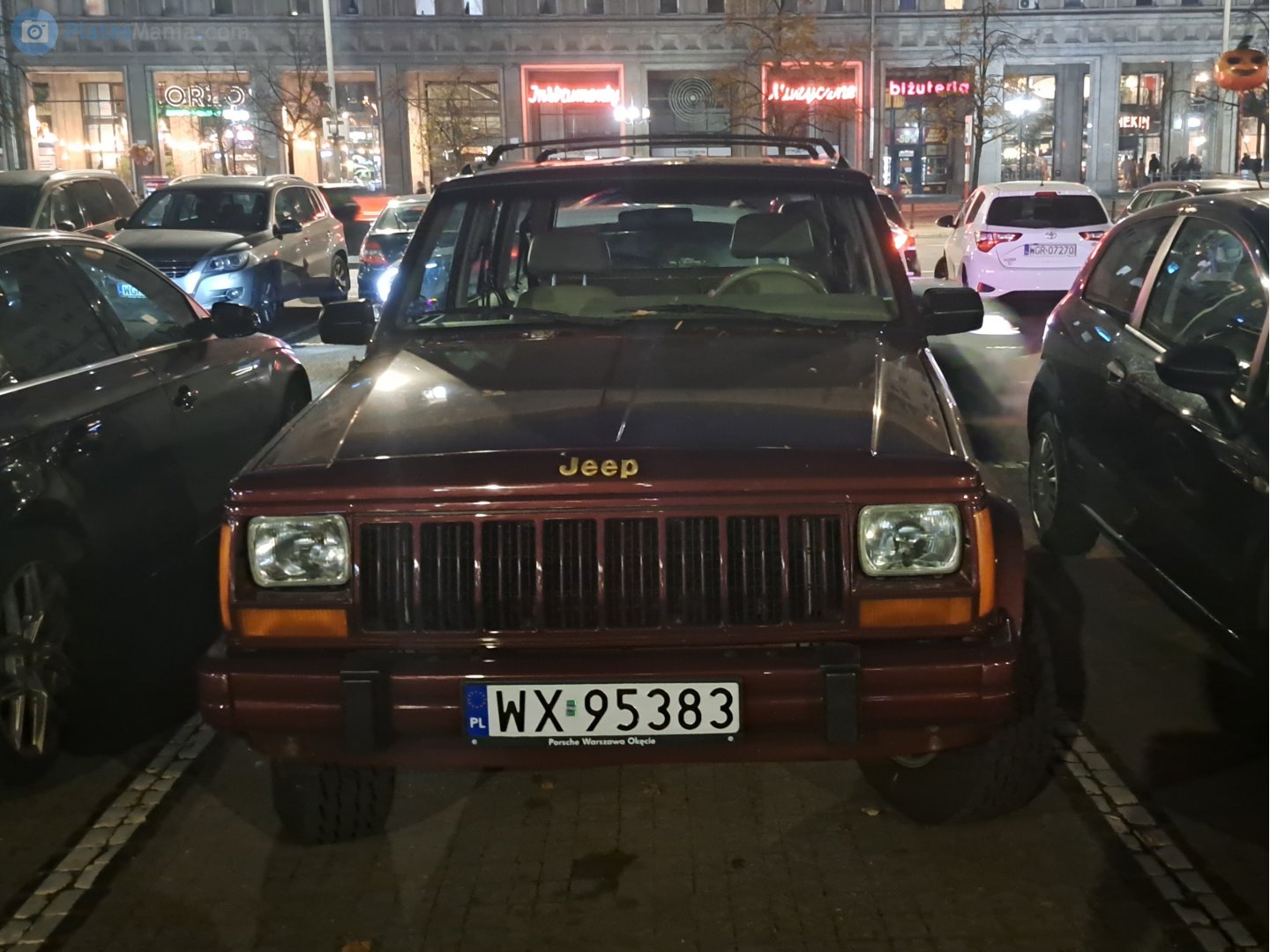WX 95383, Jeep Cherokee 2nd gen 5-door SUV (XJ), 1983–2001