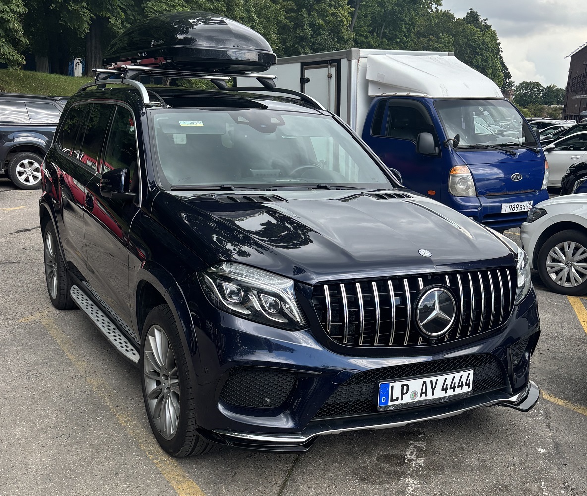 LP AY 4444, Mercedes-Benz GLS-Klasse 1st gen (X166), 2016–2019