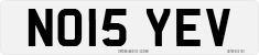 License plate of the United Kingdom, 2001 year system