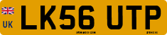 License plate of the United Kingdom, 2001 year system