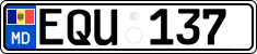 License plate of Moldova, Cars (2015)