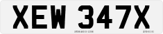 License plate of the United Kingdom, 1963 year system