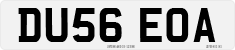 License plate of the United Kingdom, 2001 year system