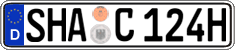 German license plate, Plates for oldtimers (type 