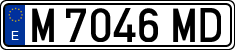 License plates of Spain, 1971 year series