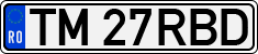 License plate of Romania, Regular plates