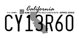 California, Temporary (AB12C34)