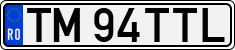 License plate of Romania, Regular plates