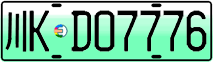 License plate of China, Electric vehicles