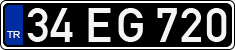 License plate of Turkey, Government and public administrations