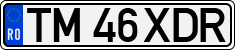 License plate of Romania, Regular plates